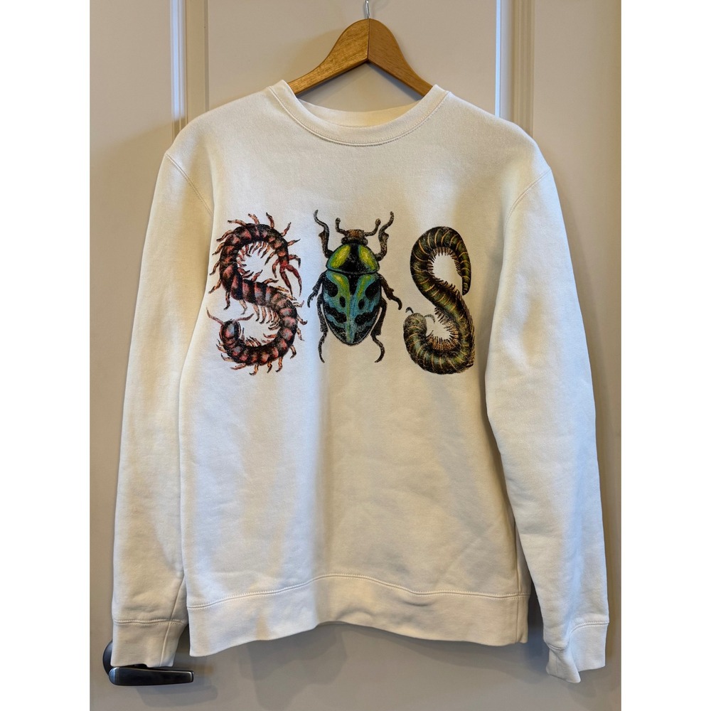 SZA Grand National Tour 2025 SOS Merch TDE Insect Graphic Sweatshirt Size Small